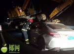 海南高速上一小轿车撞上挖掘机，致一人死亡 - 海南新闻中心