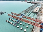 国内首座公共科考码头泊位桩基施工完成 - 中新网海南频道
