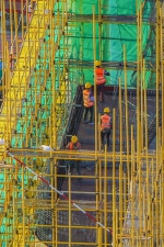 地标级建筑三亚大悦城城市综合体项目施工忙 - 中新网海南频道