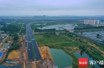 G15沈海高速海口段沥青路面基本浇灌完毕 - 中新网海南频道