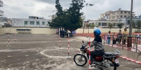 合格率85％ 海口交警下乡镇开展摩托车驾驶人考试 - 海南新闻中心