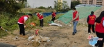 海口美兰区开展"四爱"活动环境卫生大扫除义务劳动 - 海南新闻中心