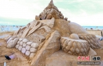 2023海口西海岸沙雕文化艺术节开幕 - 中新网海南频道