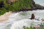 儋州峨蔓火山海岸蔚为壮观 - 中新网海南频道