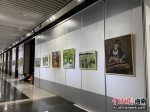 画家走进陵水写生画展在海南省图书馆开展 - 中新网海南频道